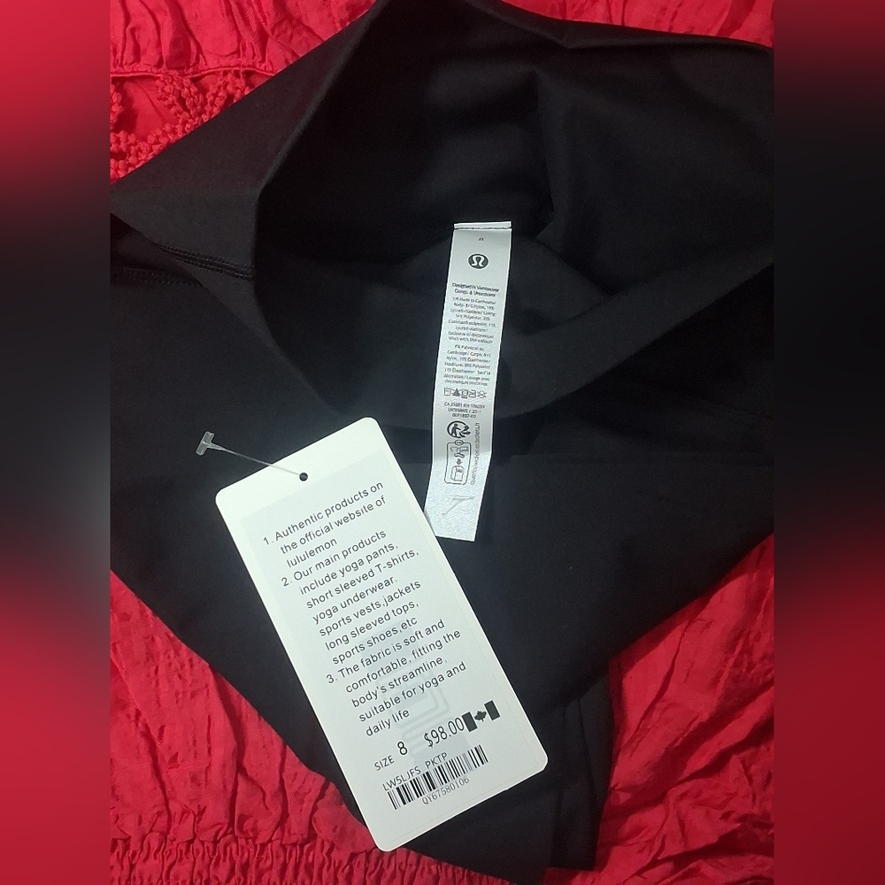 Lululemon Athletica | High-Rise – Women’s Size 2, 4, 6, 8, 10, 12– Black - Picture 7 of 9